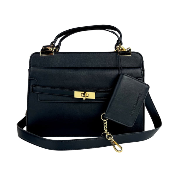 Steve Madden Satchel - Wallet  Black - Gold