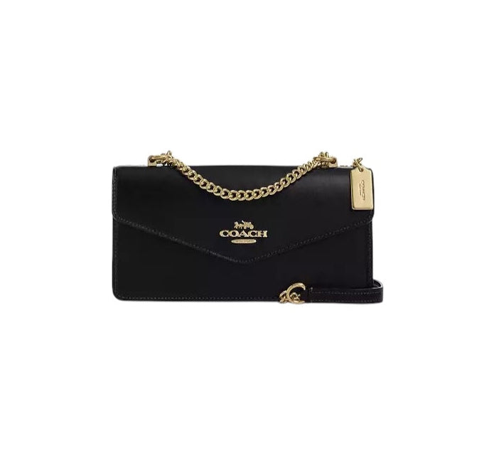 Coach Crossbody Klare Envelope Black-Gold