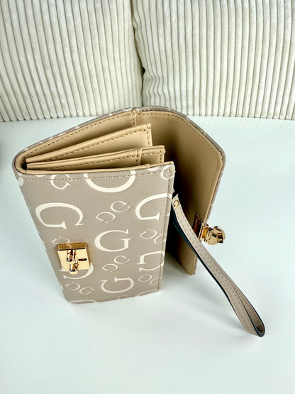 Guess Wallet Beige Móvil