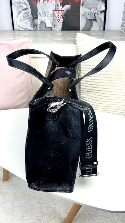 Guess Tote BAG Negro Strap