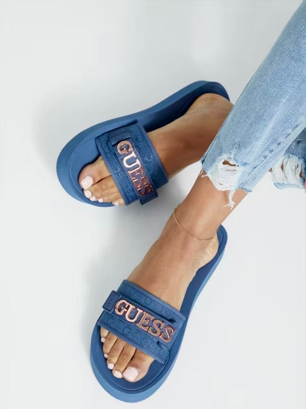 Guess Sandalia Blue Peers