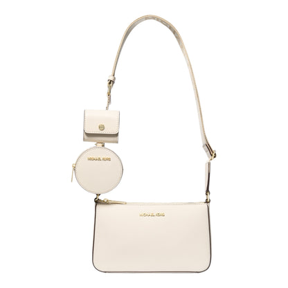 Michael Kors Jet Set Crossbody Airpods White