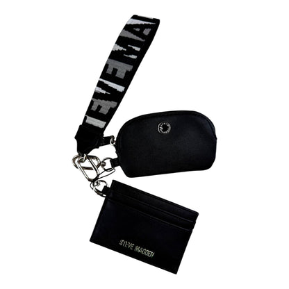 Steve Madden Card Holder & Wallet Black