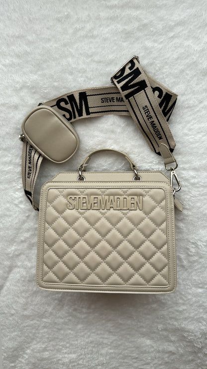 Steve Madden Crossbody Beige relieve