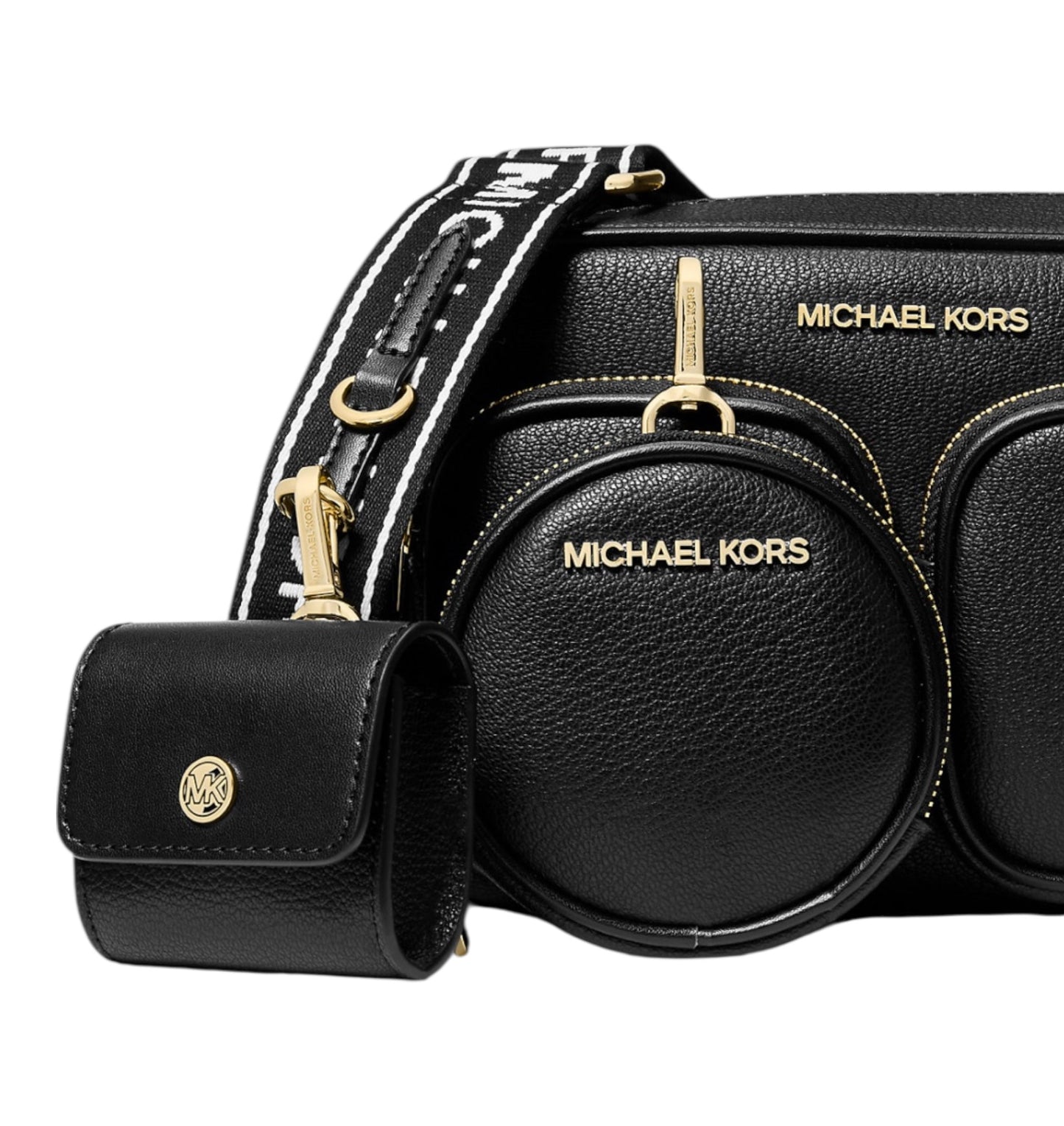 Michael Kors Jet Set Messenger Travel Black