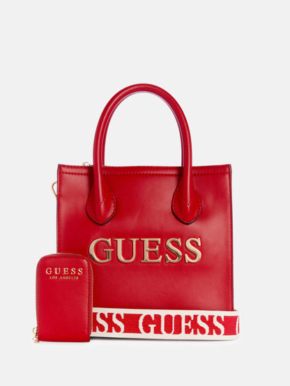 Guess Crossbody - Tote Red Logo