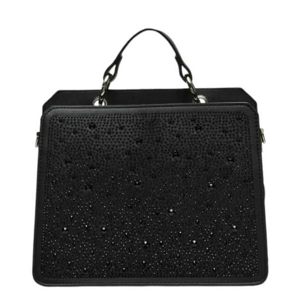 Steve Madden Crossbody Negro Glitz