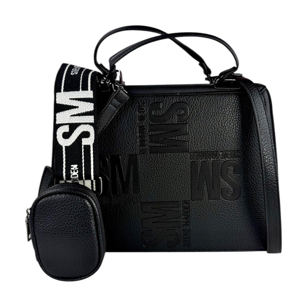 Steve Madden Crossbody Negro grabado