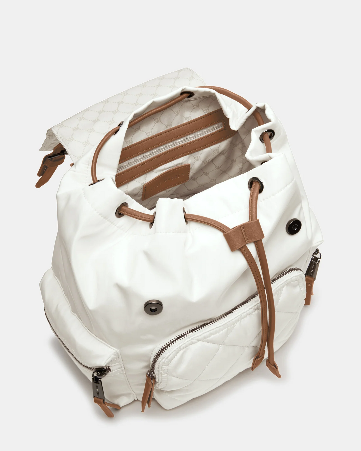Steve Madden Mochila Blanca