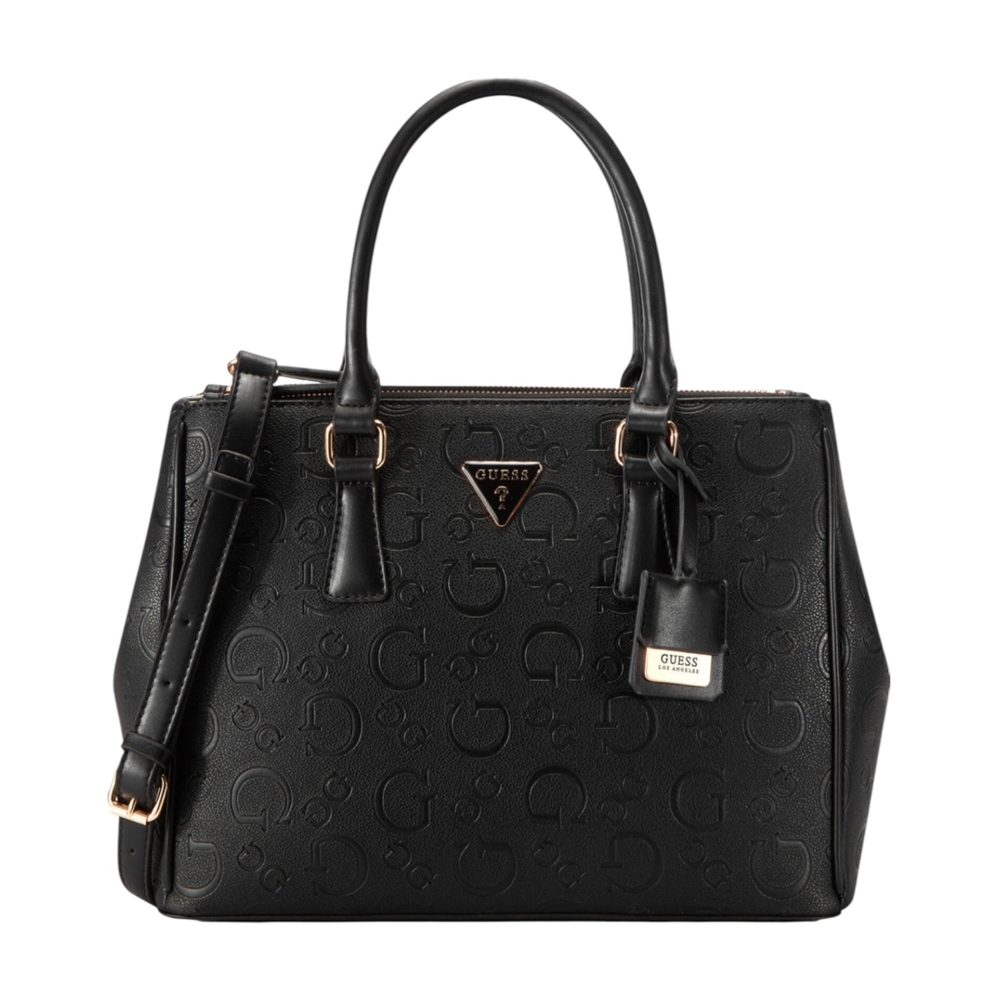 Guess Satchel Negro Triple Crossbody