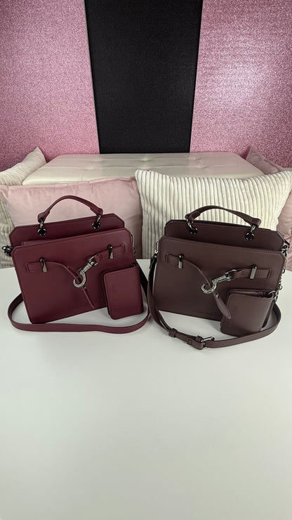 Steve Madden Crossbody Brown Candado