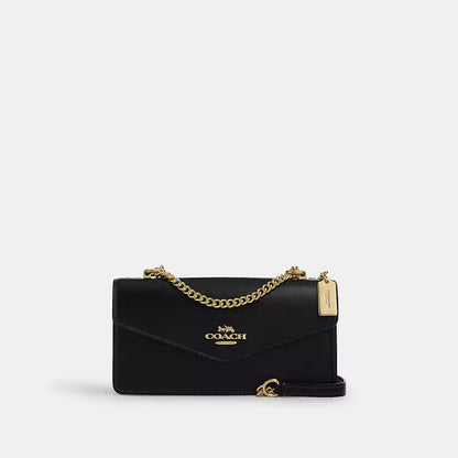 Coach Crossbody Klare Envelope Black-Gold
