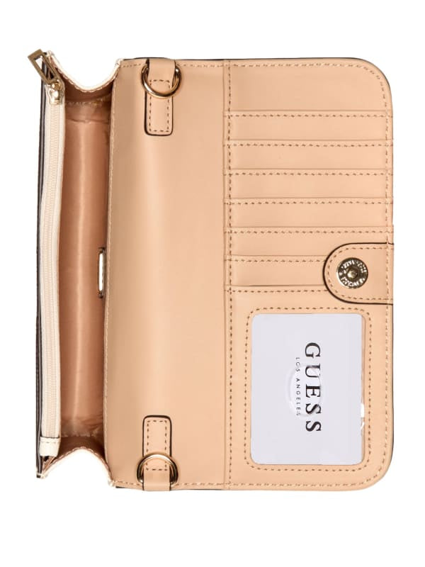 Guess Crossbody - Billetera beige
