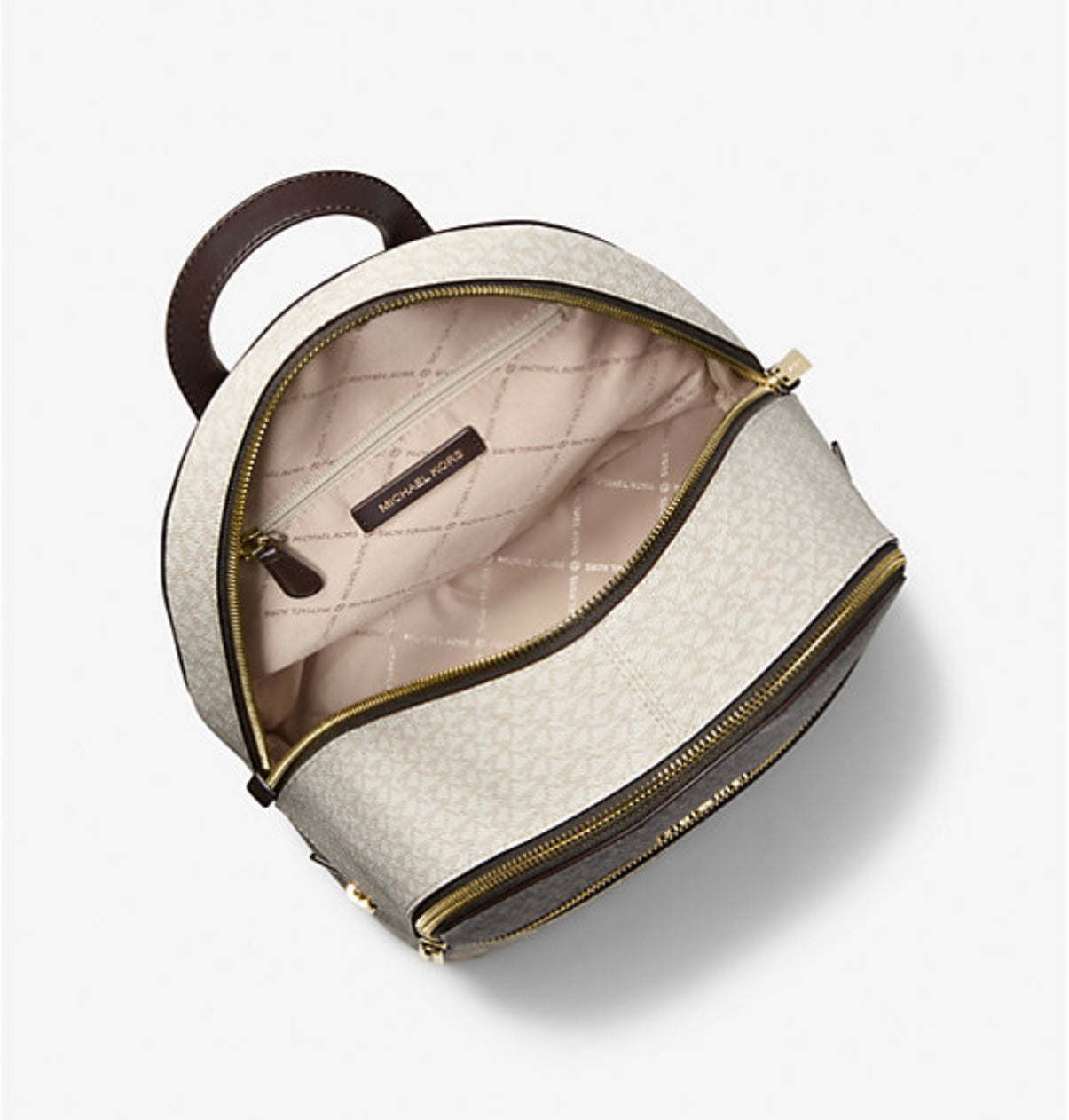 Michael Kors Mochila Brown clear