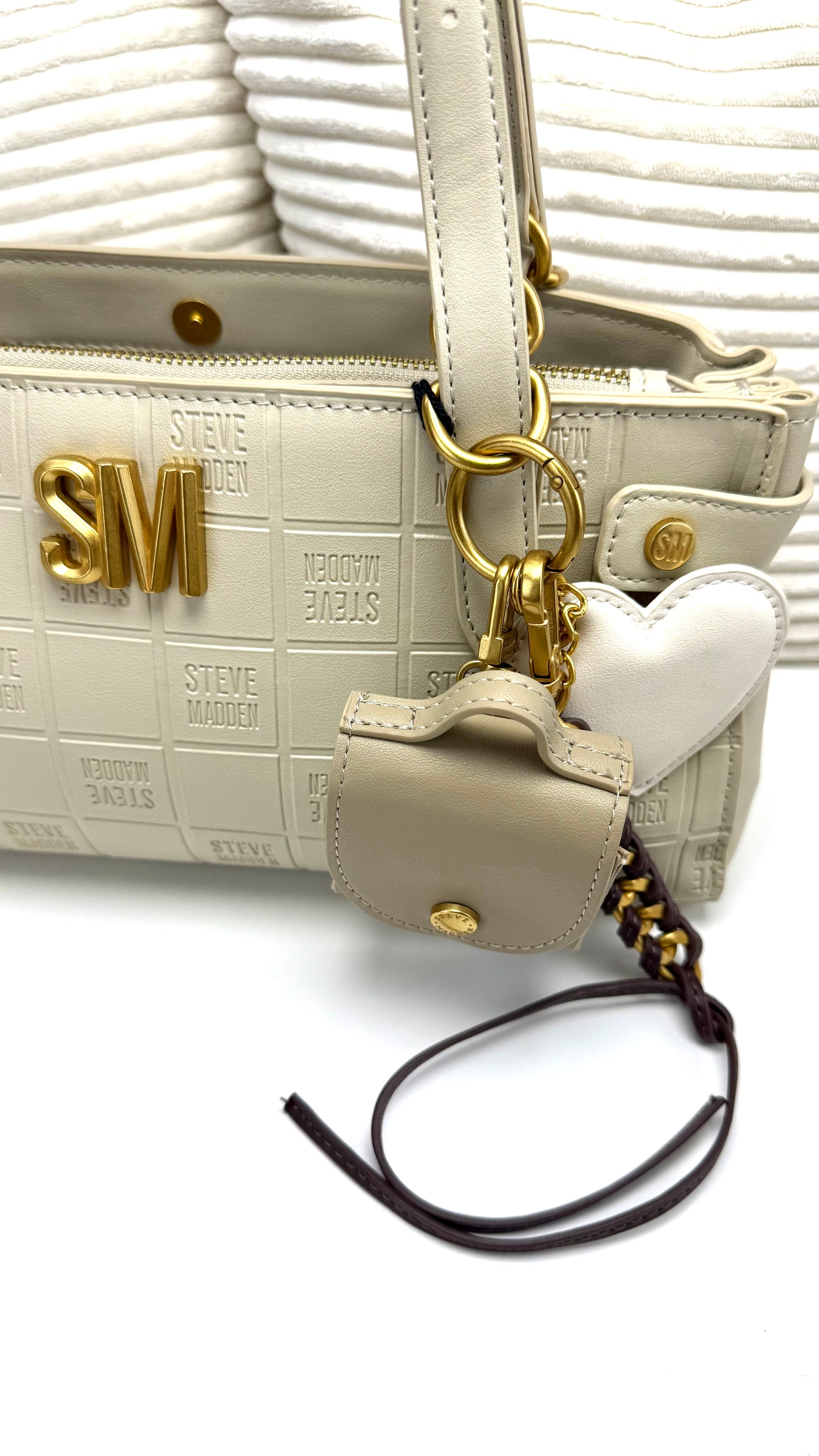 Steve Madden Shoulder BAG Black Heart