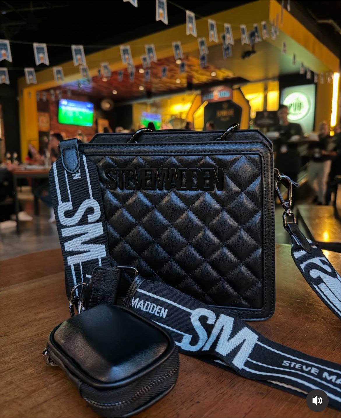 Steve Madden Crossbody Negro