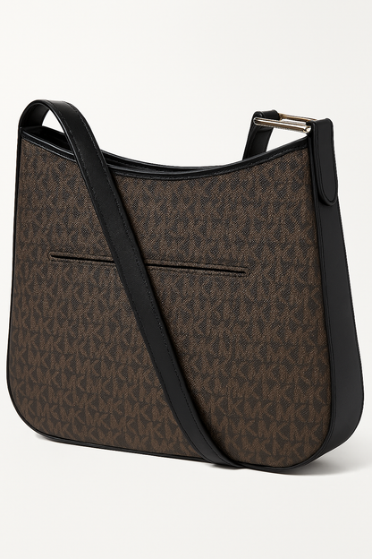 Michael Kors Crossbody Brown Messenger Black