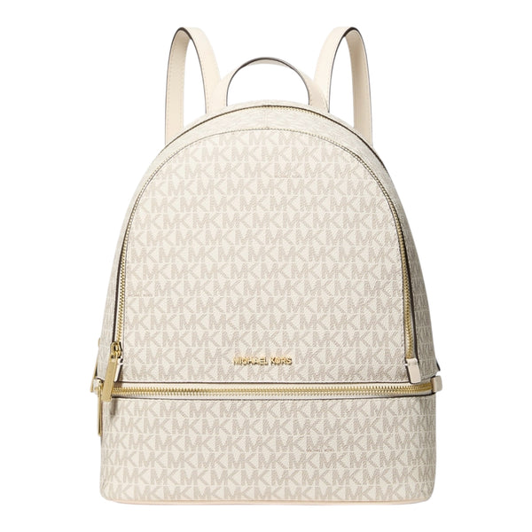 Michael Kors Mochila Beige Gold