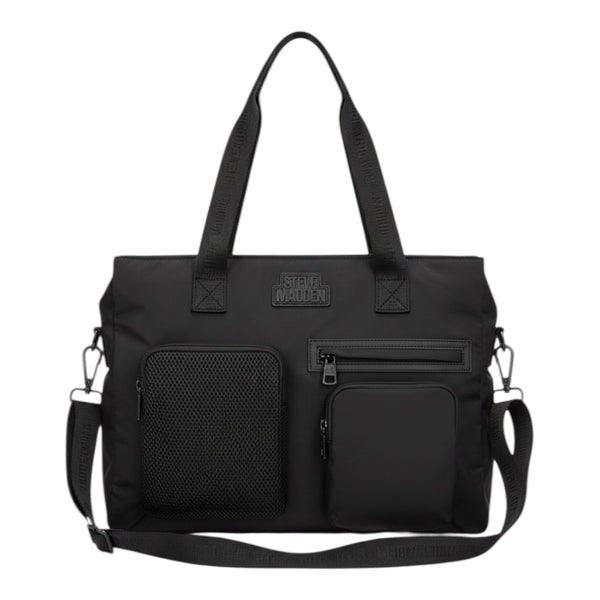 Steve Madden Tote Weekener Black