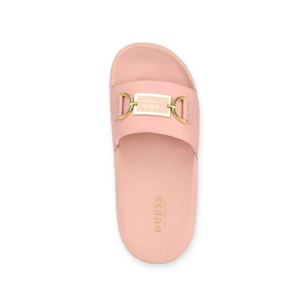 Guess Sandals Pink Satin