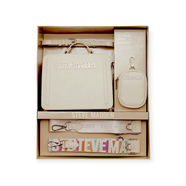 Steve Madden Set Crossbody Beige