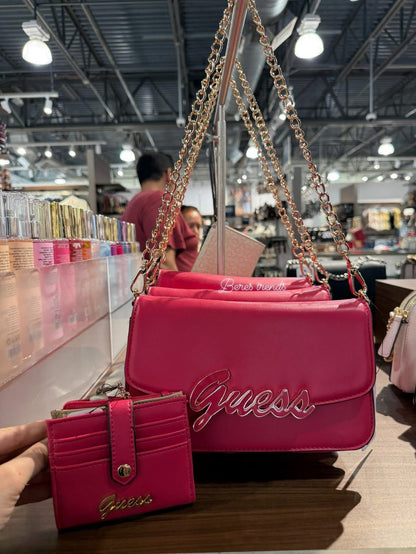 Guess Shoulder Bag Pink