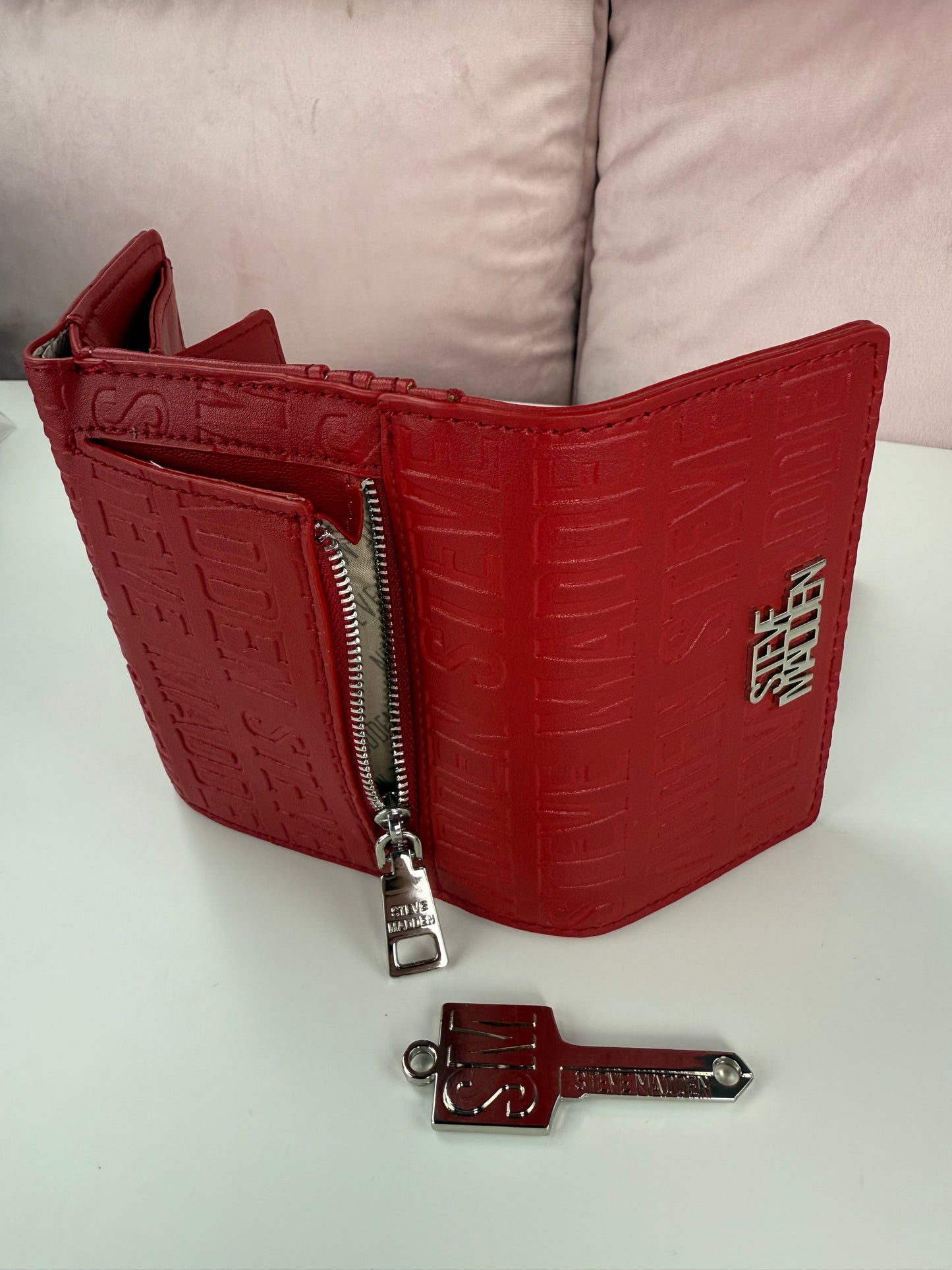 Steve Madden Red Wallet