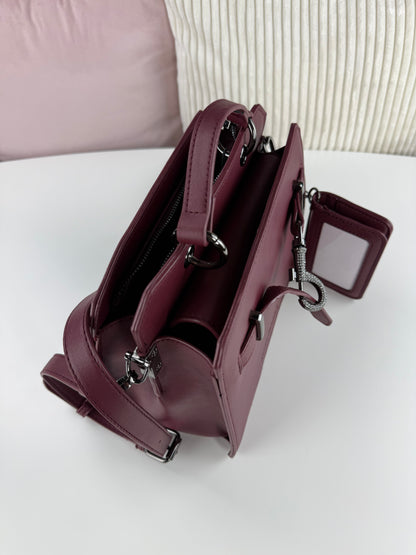 Steve Madden Crossbody Wine Candado