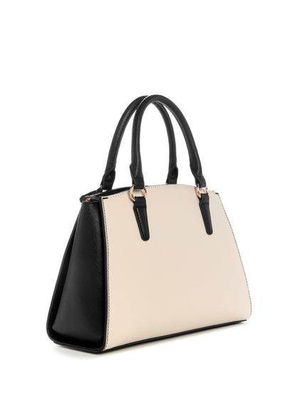 Guess Satchel Kyrie Saffiano Beige