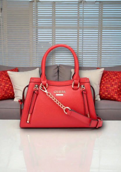 Guess Satchel Red