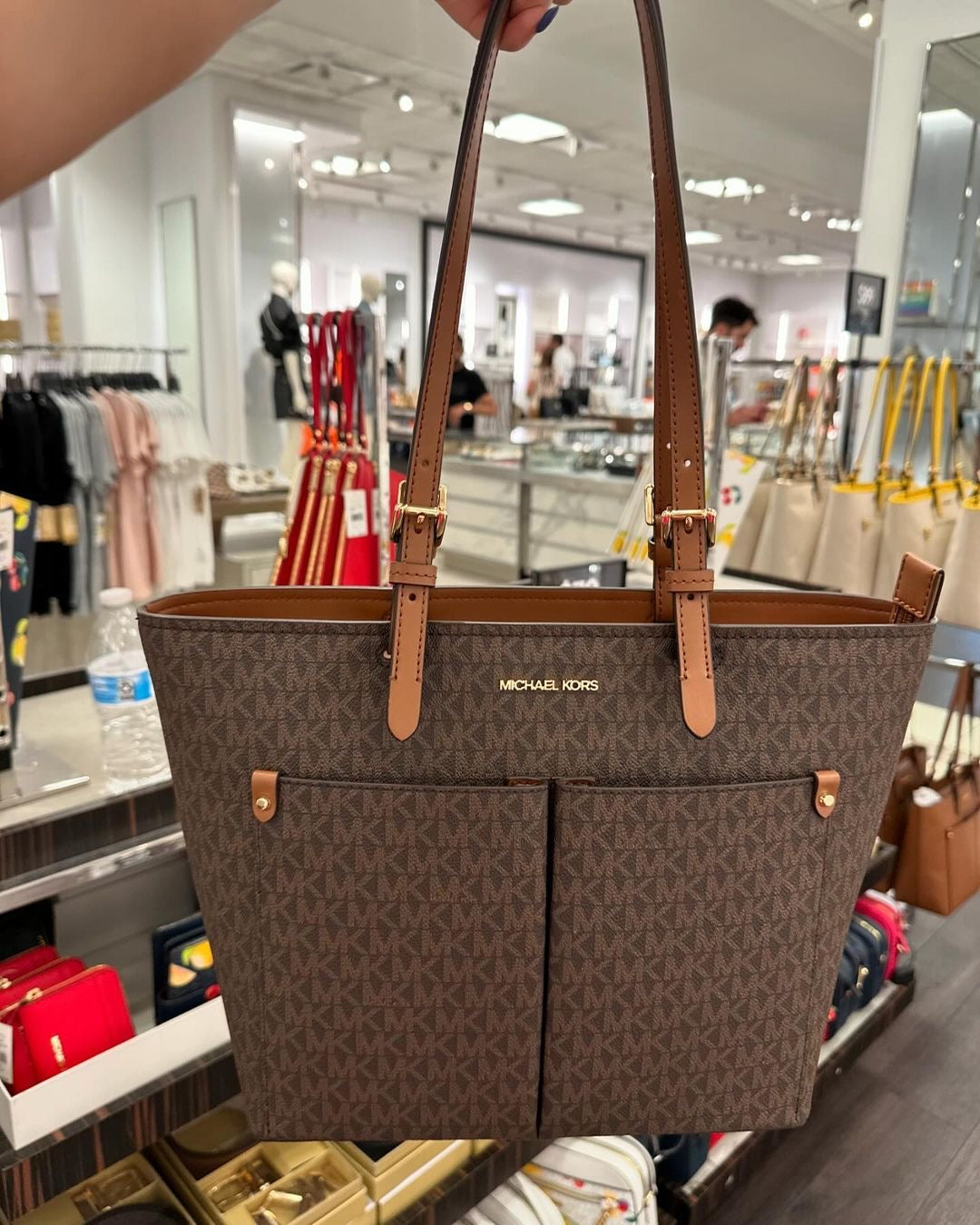Michael Kors Tote BAG Double Front Brown