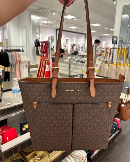 Michael Kors Tote BAG Double Front Brown