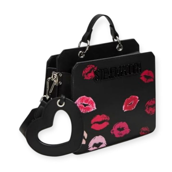 Steve Madden Crossbody Kisses Black