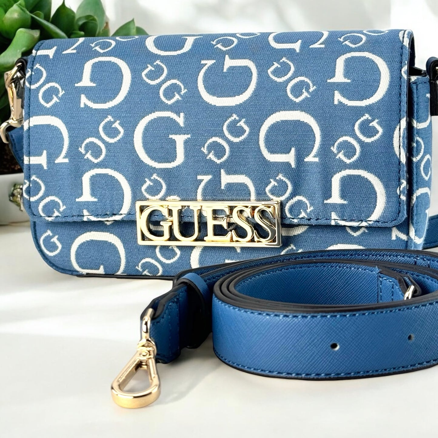 Guess Crossbody Mini Denim