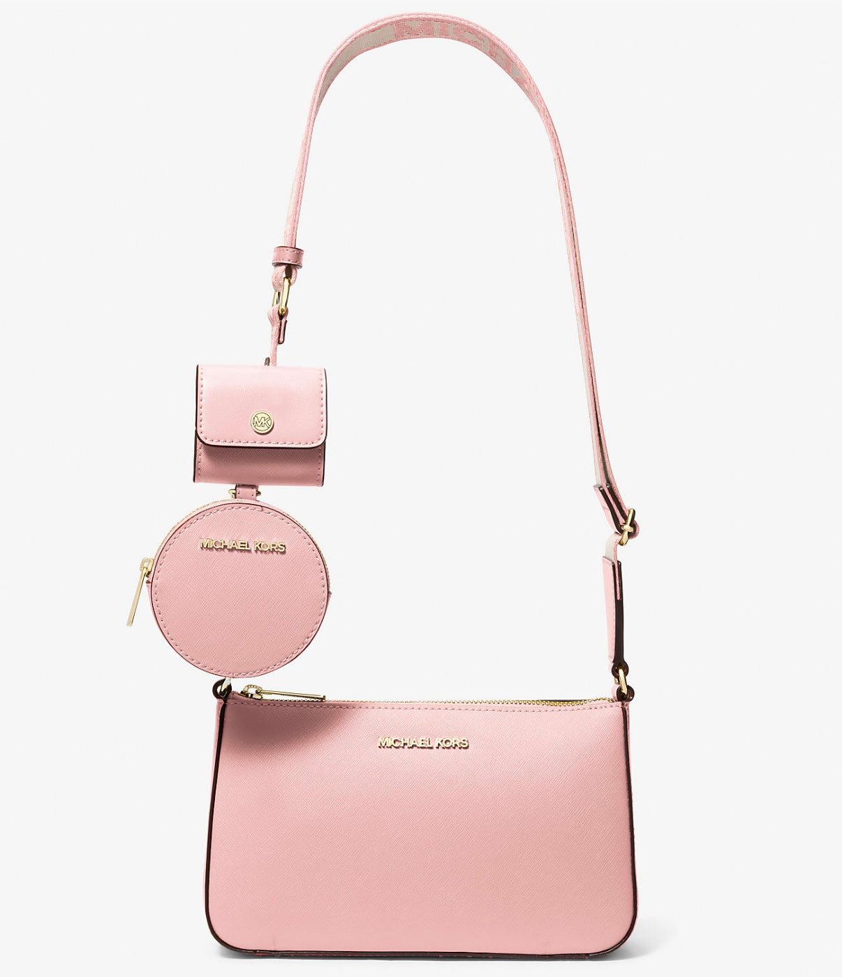 Michael Kors Jet Set Crossbody Airpods PINK