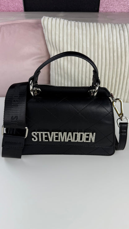 Steve Madden Crossbody Black 2 Strap mini