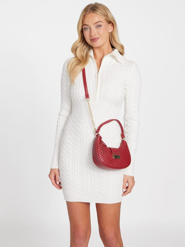 Guess Elise Shoulder Bag Red