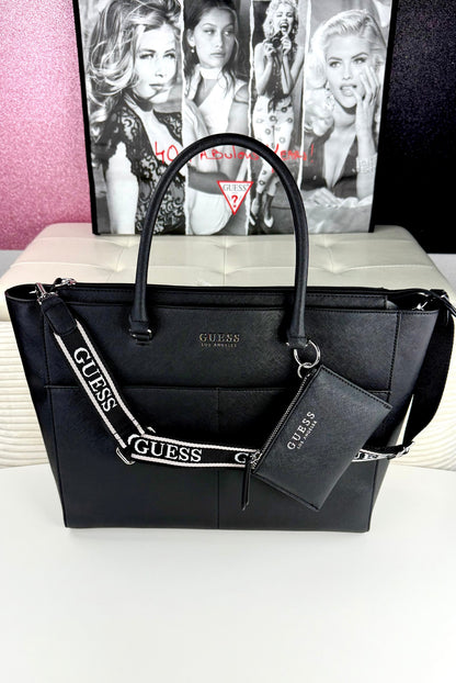 Guess TOTE BAG Pennywise Carryall Black