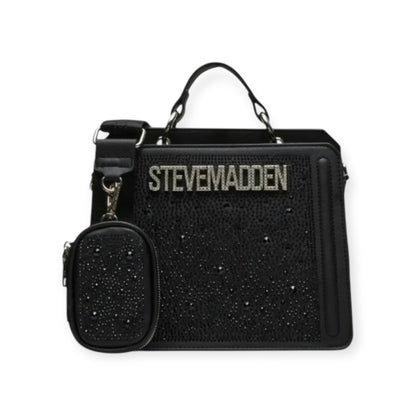 Steve Madden Crossbody Negro Glitz