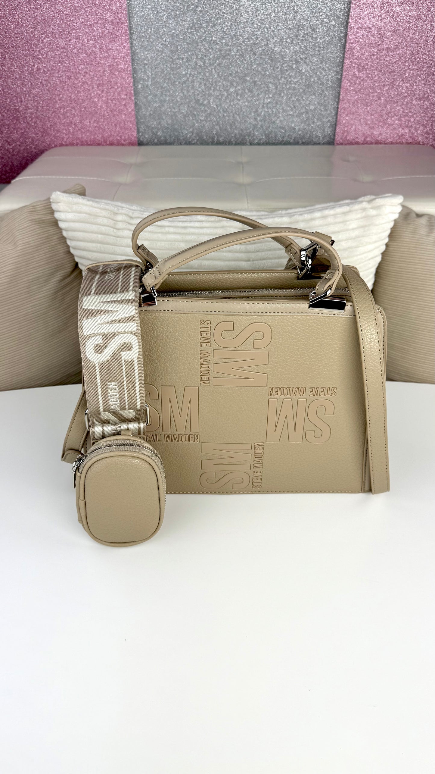 Steve Madden Crossbody Beige