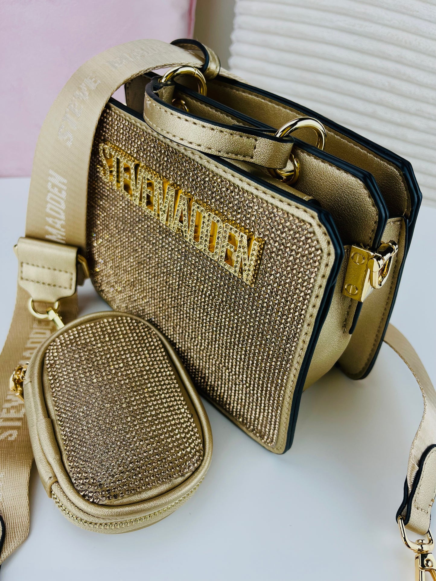 Steve Madden Crossbody GOLD Gritz