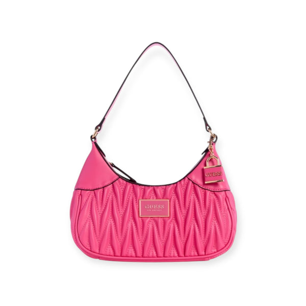 Guess Bolso Hombro Fluer Rosa