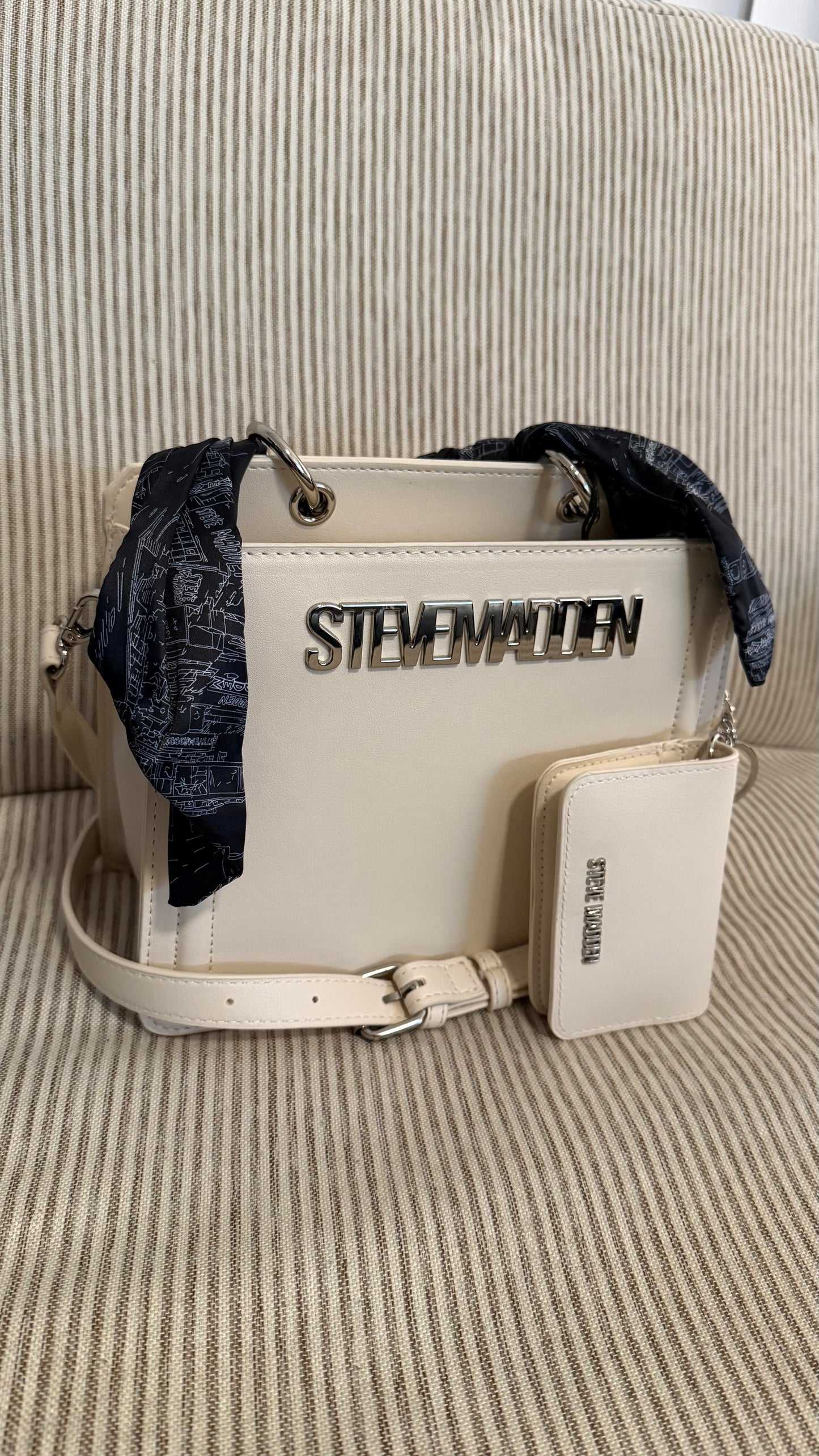 Steve Madden Crossbody Cream Beverly