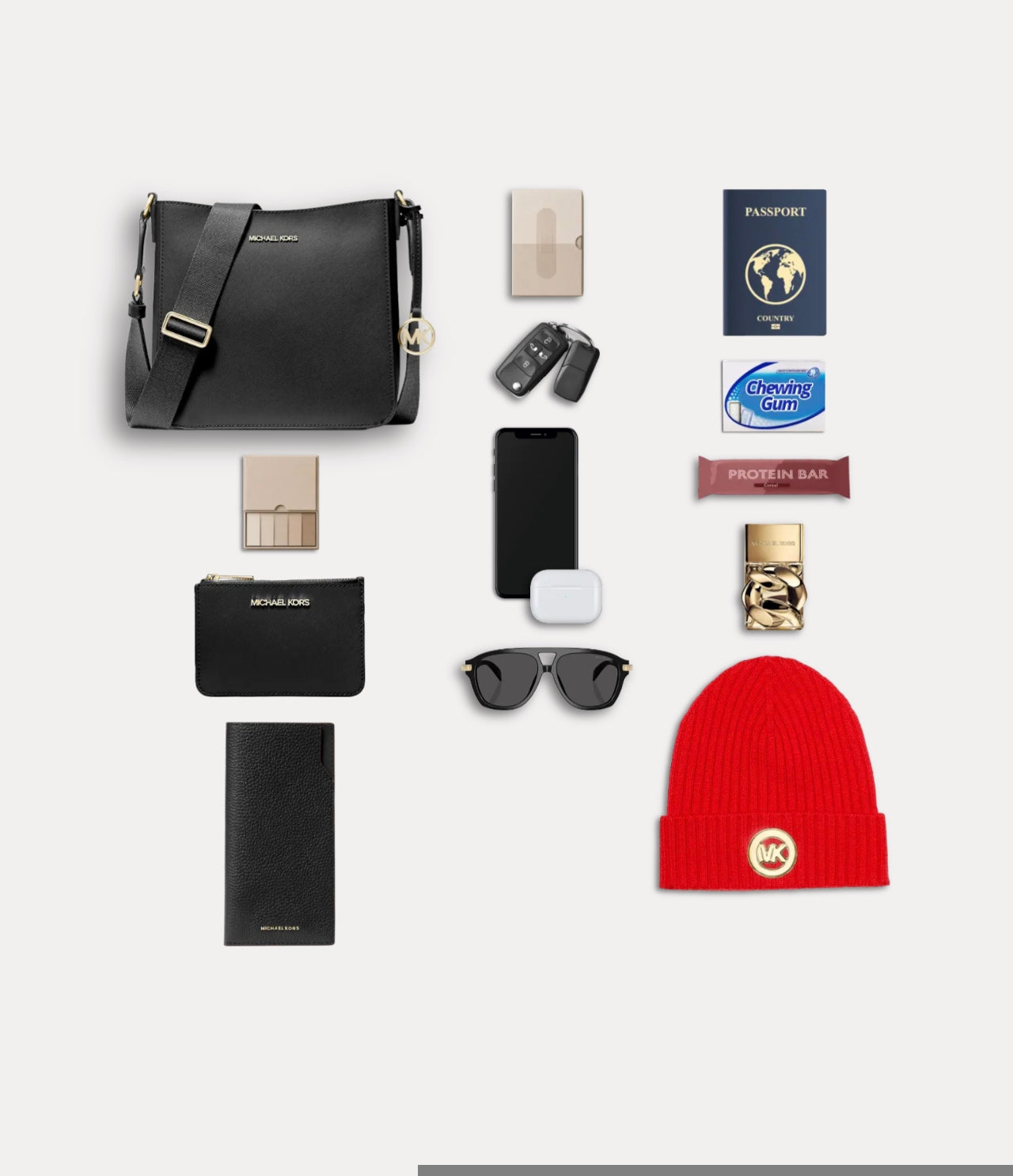 Michael KORS Crossbody Jet Set Black